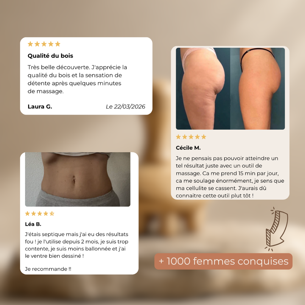 Outil de massage drainant