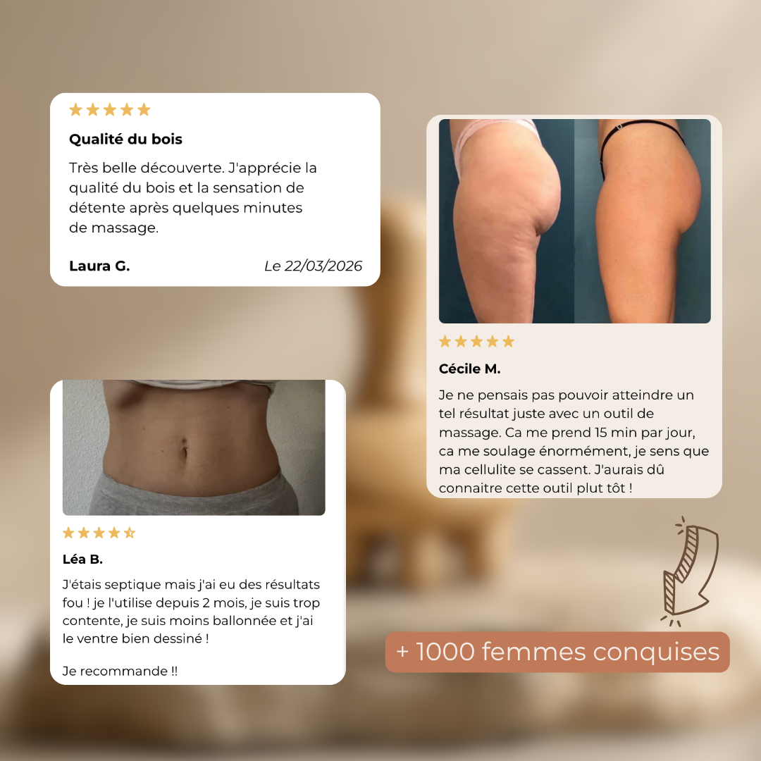 Outil de massage drainant