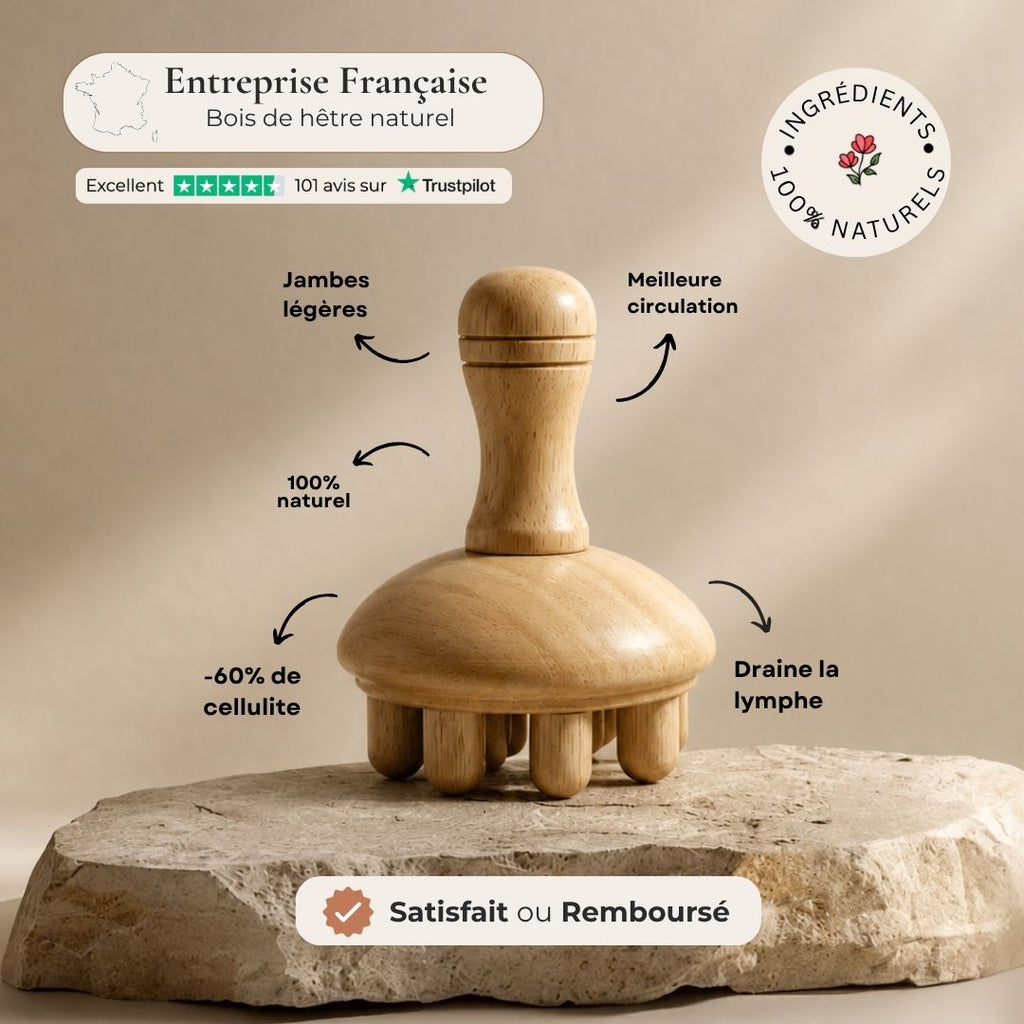 Masseur drainant - 4 en 1