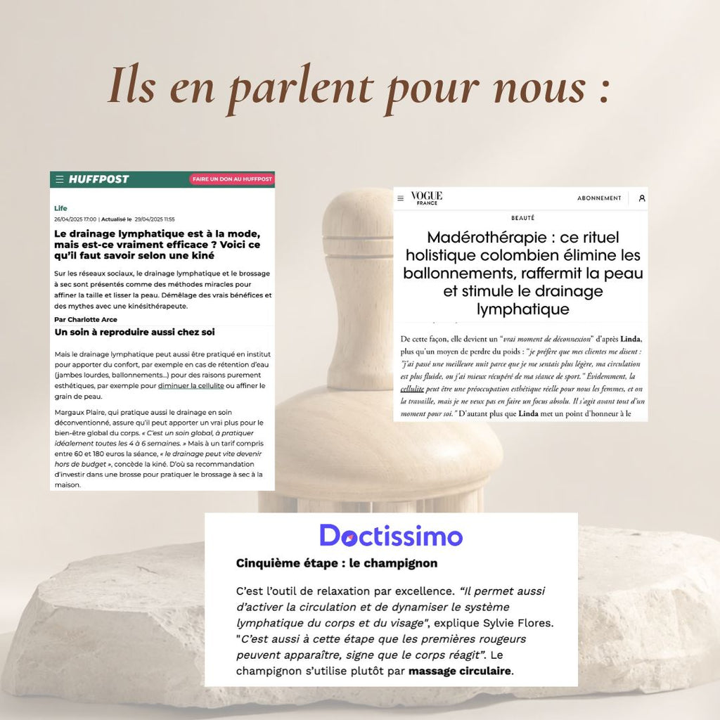 Masseur drainant - 4 en 1