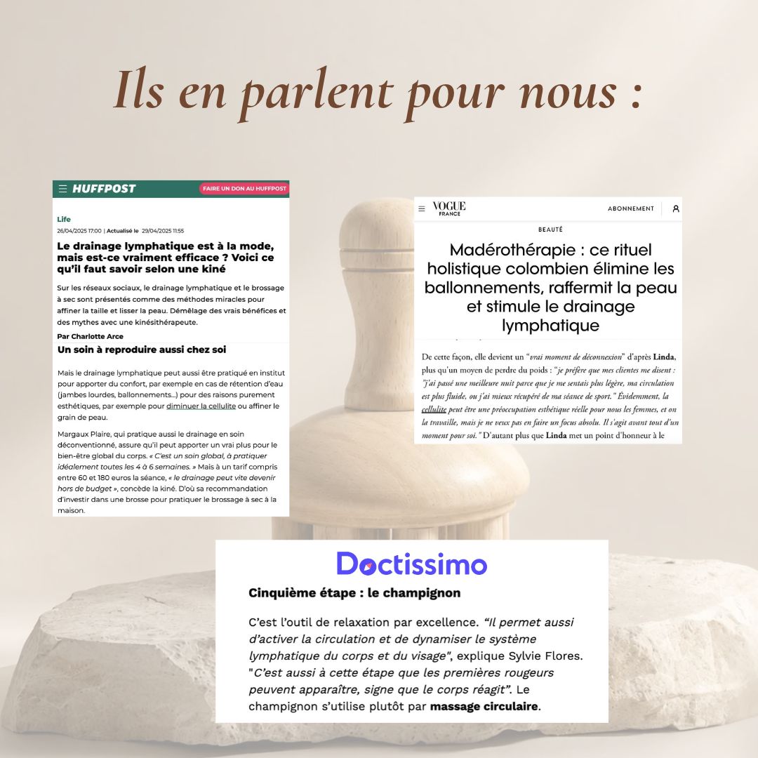 Masseur drainant - 4 en 1